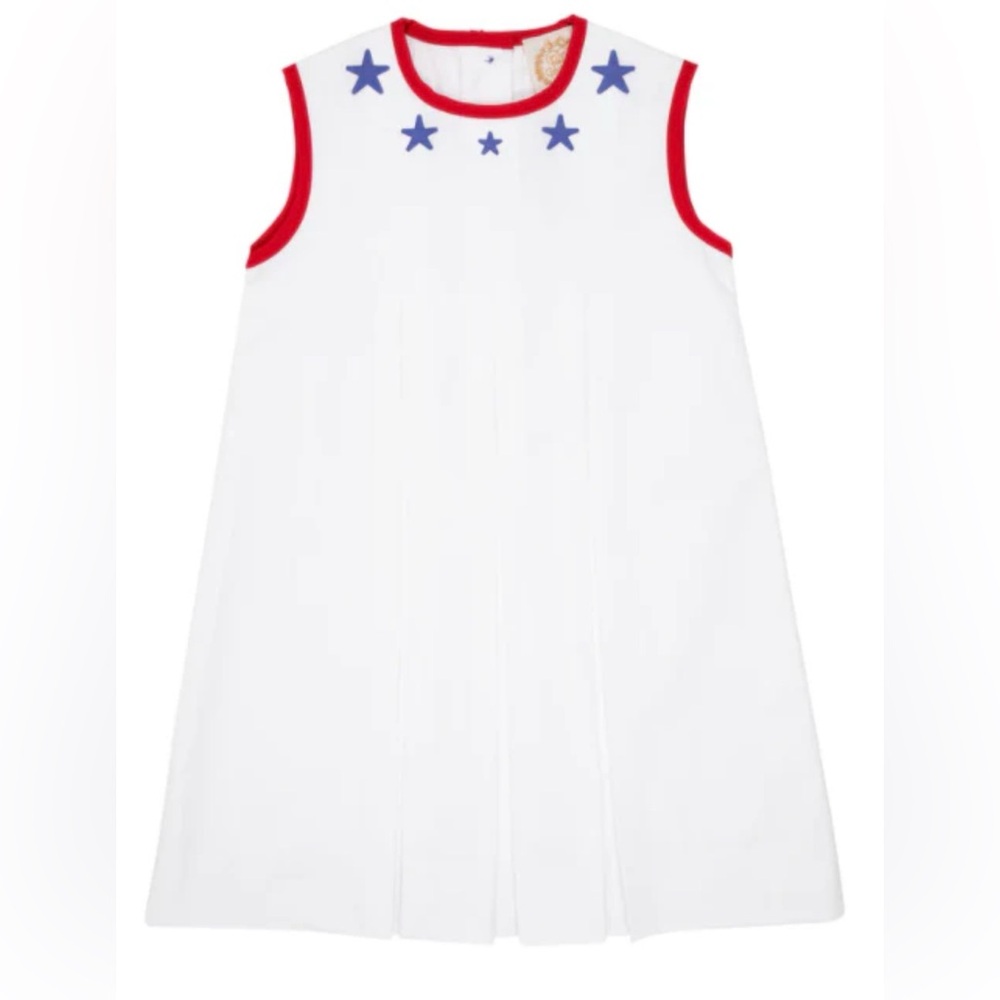 The Beaufort Bonnet Company Mary Francis Sleeveless Frock Dress, size 7
